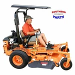 Universal Zero Turn Lawnmower Canopy (fits All With Roll Bars 29" To 36" Wide). Fixed Price $509.00.