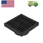 640 6-INCH Square Grate With Low-profile Adapter Drain, Connects To 3-INCH An.... Fixed Price $30.99.