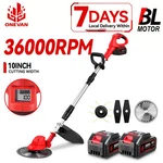 Cordless Brushless Electric Lawn Mower 10" Grass Trimmer Foldable Adjustable. Fixed Price $194.80.