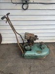 Vintage 1950 Snappin' Turtle Snapper Mower Briggs & Stratton Motor. Fixed Price $359.99.