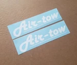 Air-tow Drop Deck Airtow Trailer Decals Stickers 18-30" Gloss White Or Black. Fixed Price $42.07.