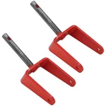 Caltric 45006 Front Caster Yokes For Scag SFW36-16BV SFW48-16BV SM-52 SM-61. Fixed Price $91.98.