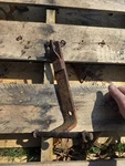 David Bradley Walk Behind Tractor Old Style Improved Hitch Implement. Fixed Price $40.00.