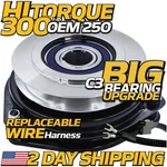 Hitorque 300FTLB (oem 250) Bigbearing Pto Clutch For John Deere TCA15800 Ztrak. Fixed Price $289.99.