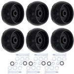 8TEN Deck Wheel Kit For Ferris IS1500Z IS500Z F160Z Evolution 1714760SM. Fixed Price $103.95.