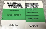 Original Kubota T1700HX Mower Workshop Manual + Flat Rate Schedule. Fixed Price $31.86.