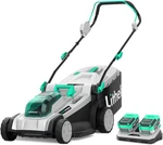 17" Cordless Lawn Mower With 2 Batteries & Charger - Brushless Power!. Fixed Price $368.99.