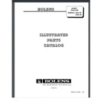 Bolens 1253-01 1253-02 Parts List For 1969 Model Pages. Fixed Price $6.99.