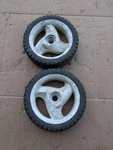 Craftsman Model 917.385125 Lawn Mower 6.5" Front Wheels 194531 583720101. Fixed Price $19.99.