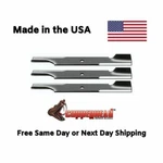 Lawn Mower Blades 3-PACK For 52" 36" Fits Scag, Ferris, Gravely +. Fixed Price $59.95.