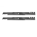 2 Riding Mower Fits Gator Style Mulching Blades Craftsman 46" 405380 403107. Fixed Price $43.75.