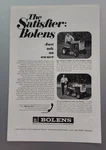 1969 Vintage Bolens Lawn And Garden Tractor Advertisement The Satisfier. Fixed Price $7.00.