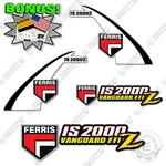 Fits Ferris IS2000Z Decal Kit Mower - 7 Year Outdoor 3M Vinyl!. Fixed Price $74.95.