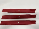 QTY/3 18.75" Exmark 142-6454 Mower Blade For 50" Deck. Fixed Price $43.95.