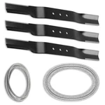 20.5" X 2.25" Lawn Blade & 122" 47" Belt Kit For Swisher Finish Cut Mowers. Fixed Price $78.99.