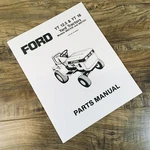 Ford Yt 12.5 16 9607430 9607431 Yard Tractor Parts Manual Catalog Book. Fixed Price $14.97.