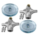 42" Deck Spindle & Pulley For Exmark QTE452CEM421 QZE725GKC422 QSS708GEM422. Fixed Price $80.00.
