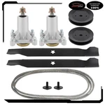 42" Deck Rebuild Kit For Husqvarna YT42LS 138971 196106 177968 153535 187292. Fixed Price $71.24.