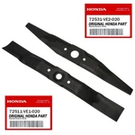 Genuine Oem Honda 72511-VE1-020 & 72531-VE2-020 Lawn Mower Blade Set For HRR216. Fixed Price $41.99.