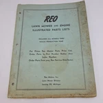 Reo Lawn Mower & Engine Parts Lists Includes All Models 1953(G) Production. Fixed Price $18.63.