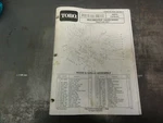 Toro Reelmaster 2300D 2600D Mower Parts Catalog Manual 3318-550. Fixed Price $25.00.