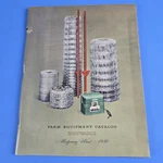 Montgomery Ward 1950 Farm Catalog Color Midland Lawn Garden Tractor Mower Saws. Fixed Price $49.99.