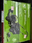 Greenworks 2516302 Walk-behind Lawn Mower. Fixed Price $350.00.