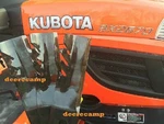 60" Gator Blades For Kubota RCK60B23BX Mower BX25,BX2660,BX2670,BX2680 Tractor. Fixed Price $79.99.