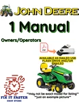 John Deere JS36 Walk Behind Mower Owner Manual Pdf File On Usb. Fixed Price $25.00.