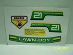 Lawn Boy Mower R7070 Decal Set!. Fixed Price $25.99.