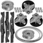 Spindle W/blade Pulley & Belt For Cub Cadet LTX1050KW LTX1050KH 50" Lawn Tractor. Fixed Price $132.00.
