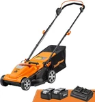 Lawnmaster CLMF4815E 48V Max 15-INCH Brushless Cordless Mower. Fixed Price $189.99.