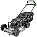 Ego Power+ Commercial 56V 22 Inch Aluminum Deck Lawn Mower With Peak. Fixed Price $1429.00.
