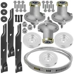 Spindle Blade Belt Pulley Kit For Husqvarna GT48XLS GTH26V48LS TS348 YT48XLS. Fixed Price $138.00.