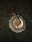 Woods 6215 Mower Oem Front Wheel And Fork. Fixed Price $145.00.