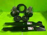 Mower Deck Rebuild Kit Fits Cub Cadet 42" LTX1042 LTX1040 Blades Belt Spindles. Fixed Price $89.95.
