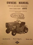 Rugg Tru-test Standard 6010TE Riding Lawn Mower Tractor Owner & Parts Manual. Fixed Price $42.99.