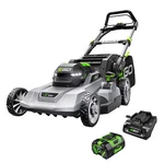Ego LM2114 600 Series 56-VOLT, 21-IN Push Battery Lawn Mower With (1) Ah. Fixed Price $435.00.