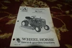 Wheel Horse A-800 Ranger Tractor Parts Manual Base. Fixed Price $19.99.