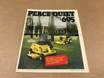 Vintage Peace & Quiet General Electric Elec-trak Mowers Dealer Sales Catalog. Fixed Price $23.96.