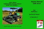 John Deere 8500 Lightweight Fairway Mower Technical Repair & Operator's Manual. Fixed Price $24.99.
