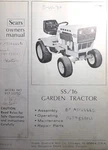 Sears Suburban 16 Garden Tractor Owner +bonus& Parts Manual 917.25752 Hp 1974. Fixed Price $99.95.