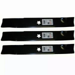 3 Mower Blades Fits Husqvarna 54" Deck EZ4220 EZ4624 EZ4822 EZ4824 EZ5221. Fixed Price $62.99.