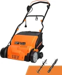Lawnmaster GV1314 Electric 15 Amp Dethatcher And Scarifier 35L. Fixed Price $129.99.