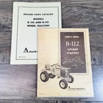 Allis Chalmers B112 Lawn Garden Tractor Parts Operators Owners Manual Mower. Fixed Price $49.97.