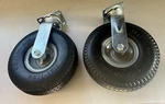 New Flat Free Caster Set Fits John Deere MC519 Cart Bagger - Shipping. Fixed Price $249.99.