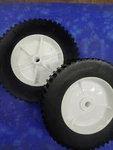 Oem Craftsman 8"X1.75" Mower Wheels Ayp 148436 Husqvarna Poulan Murray 20105. Fixed Price $29.99.