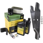 John Deere Model LX176 Maintenance Kit And Highlift Blades 38" Mower Deck. Fixed Price $84.17.