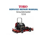 Toro Groundsmaster 7210 Mower Service Repair Manual Yanmar Engine Usb & Link. Fixed Price $14.99.