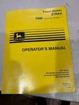 John Deere Ztrak F680 Front Lawn Mowers Operator's Manual OMTCU51505. Fixed Price $21.50.